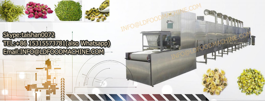 Dahongpao microwave drying sterilization equipment