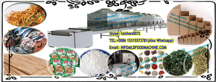 Dahongpao microwave drying sterilization equipment