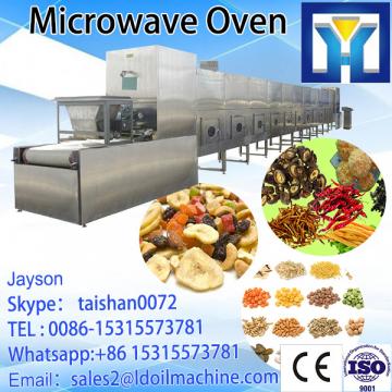 fixing of green tea through microwave/microwave tea leaves dryer machine