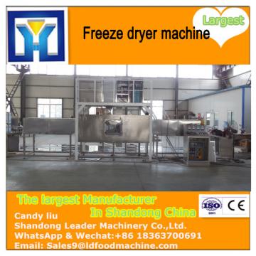 Industrial lyophilizer freeze drying flowers