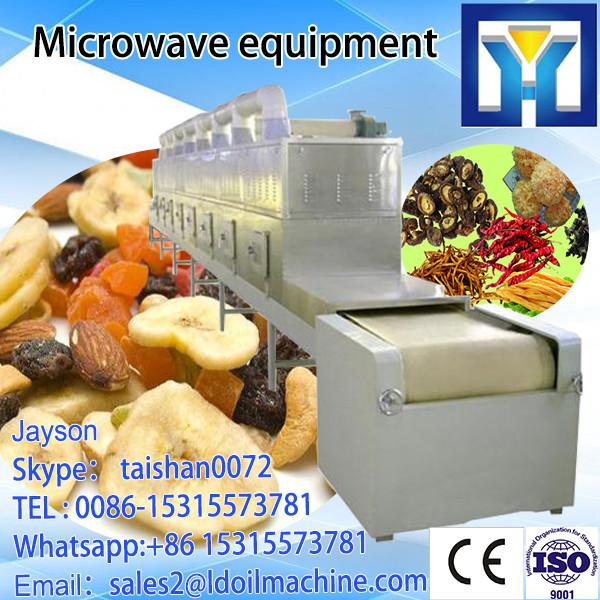 304# stainless steel tea leaf drying machine/ microwave drying oven / tunnel type #5 image