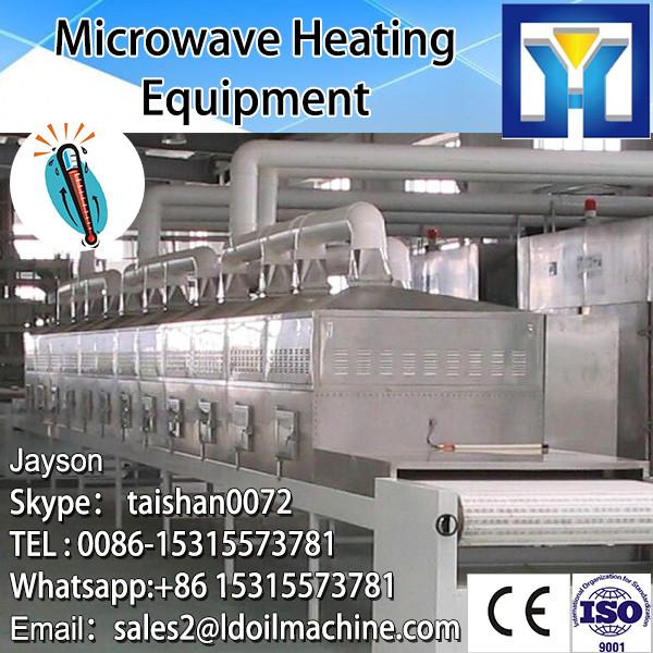 Microwave tunnel type microwave drying and sterilization equipment for vegetable and fruit #1 image