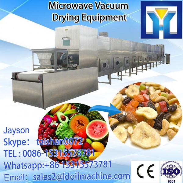 Conveyor belt type microwave drying machinery for flower tea #2 image