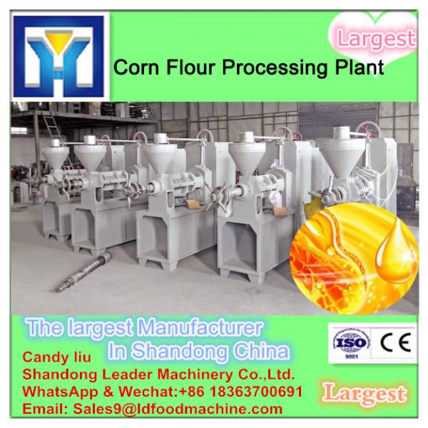 1-1000T/D sunflower oil refining machine with PLC system for soybean and palm oil #1 image