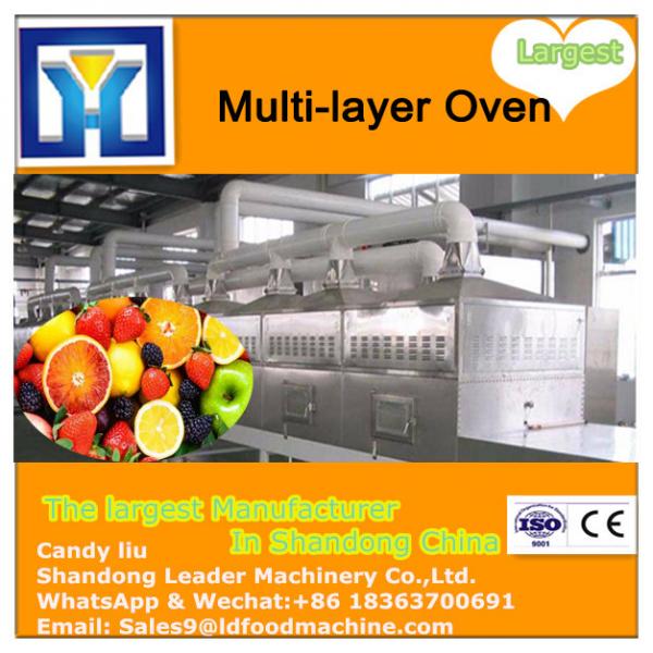 2017 hot sale China stainless steel Continuous stainless steel tunnel multi-layer conveyor belt dryer for vegetables and fruits #4 image