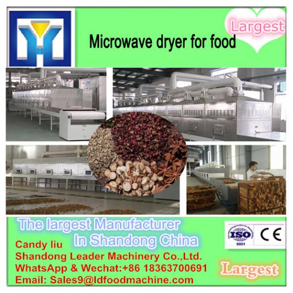 Industrial microwave herbal tea drying machine #4 image