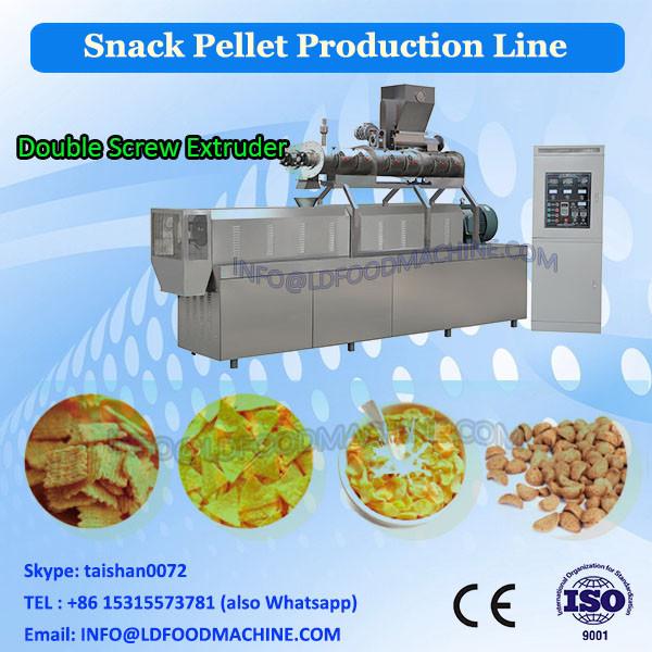 Commercial fried papad pani puri pellet snack food products extruder machine/manufacturing equipment line Jinan DG machinery #1 image