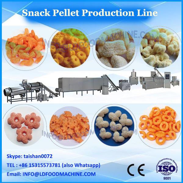 Hot Fry potato chips 2d 3d pellet snack food extruder exports making machinery process equipment plant China supplier Jinan DG #3 image