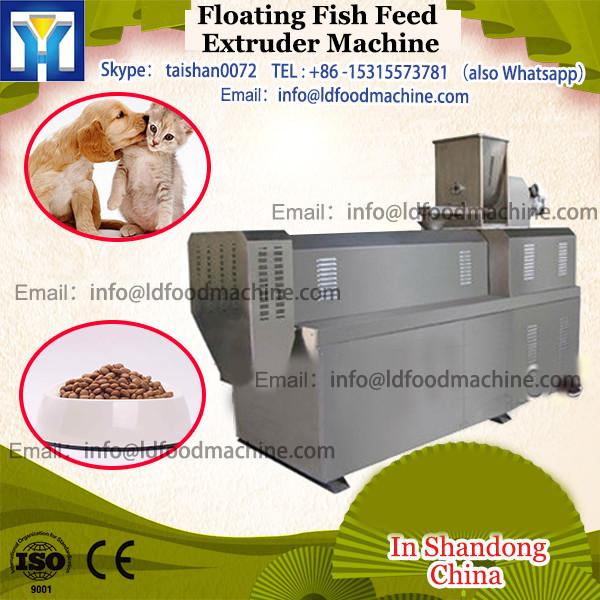 180kg three phase automatic screw floating fish feed machine India #1 image