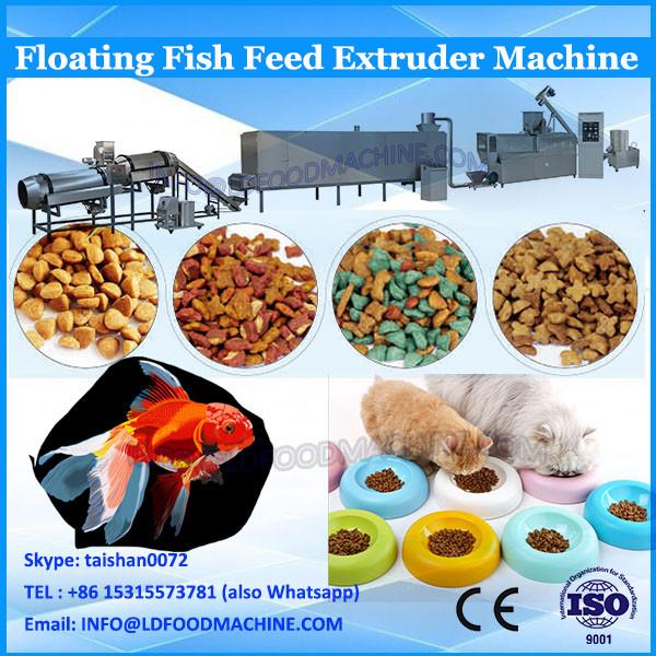 180kg three phase automatic screw floating fish feed machine India #3 image